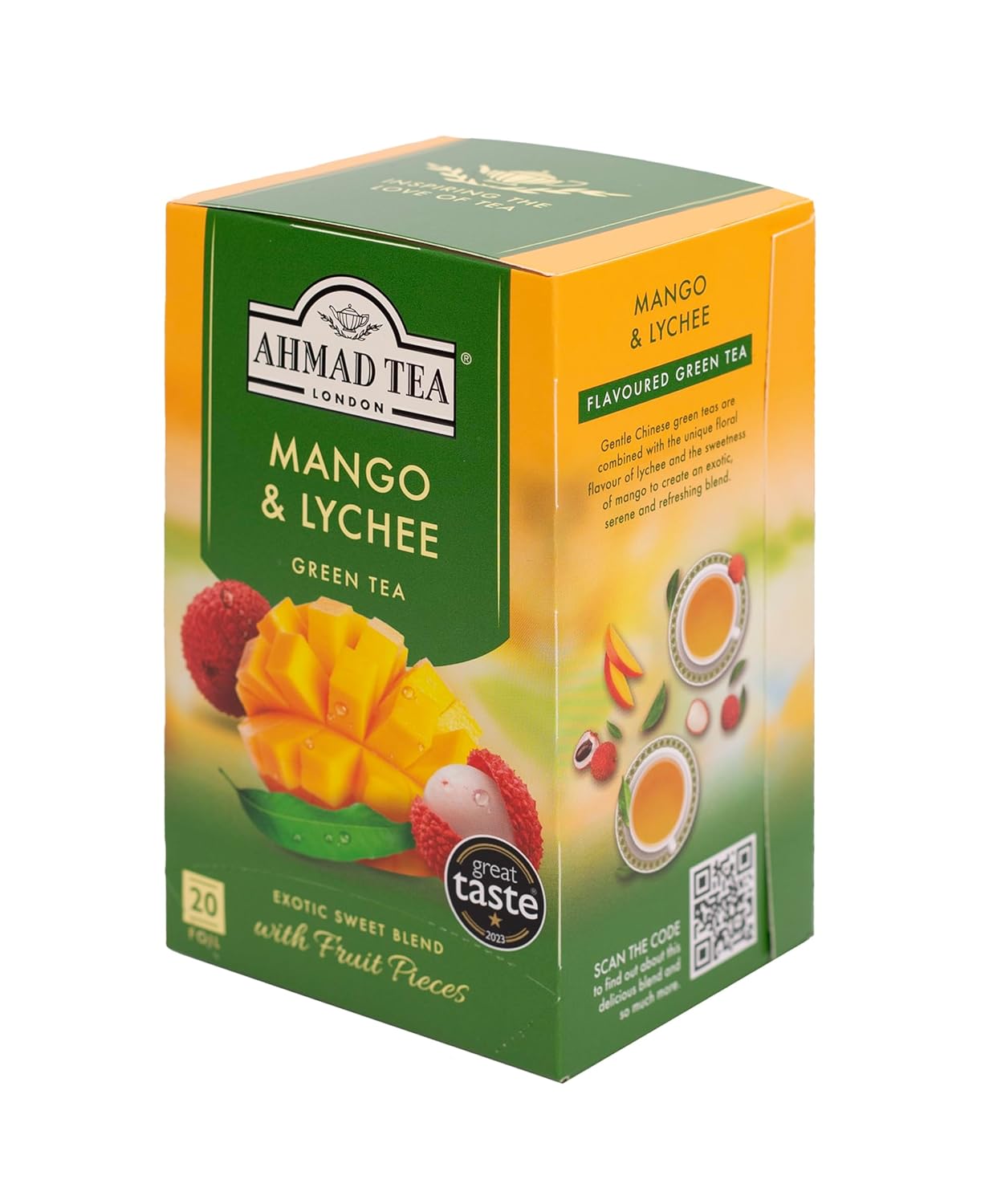 Ahmad Tea Mango Lychee - vista 4
